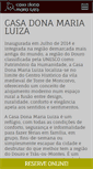 Mobile Screenshot of casadonamarialuiza.com